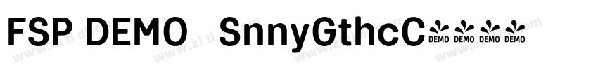 FSP DEMO   SnnyGthcC字体转换